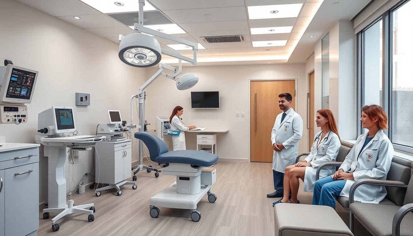 Modern fertility clinic