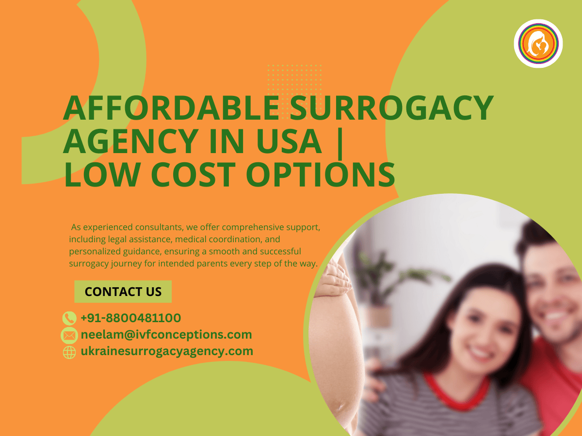 Affordable Surrogacy Agency in USA | Low Cost Options