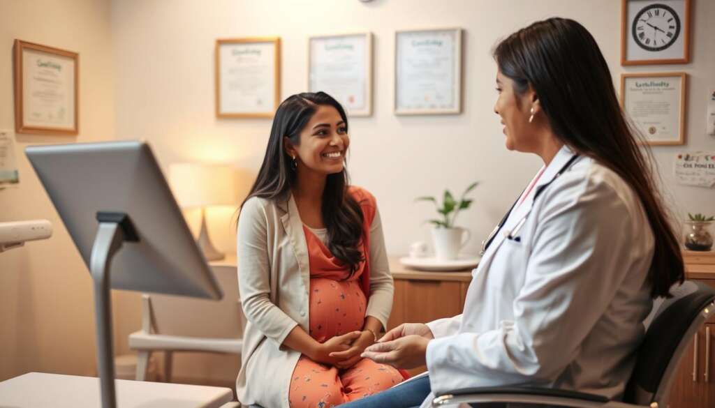 Best surrogacy doctor in India consulting with intended parents