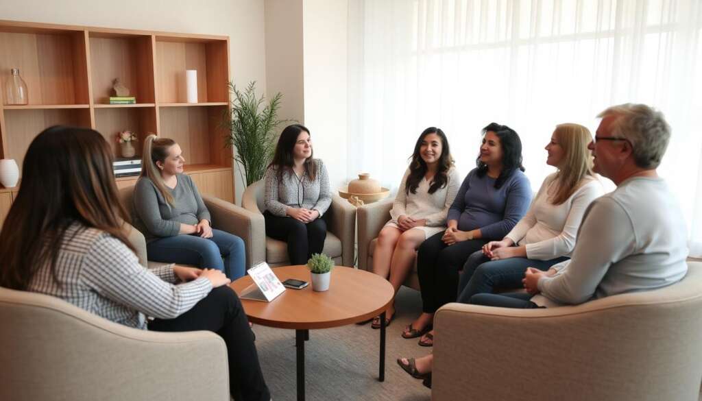 Support group meeting at a Best Surrogacy Agency in India