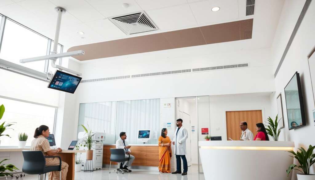 Modern Indian fertility clinic specializing in legal surrogacy