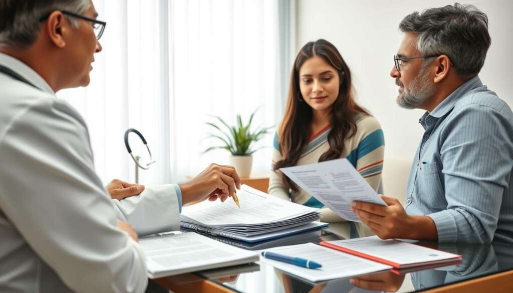 Surrogacy in India legal consultation between doctor and intended parents