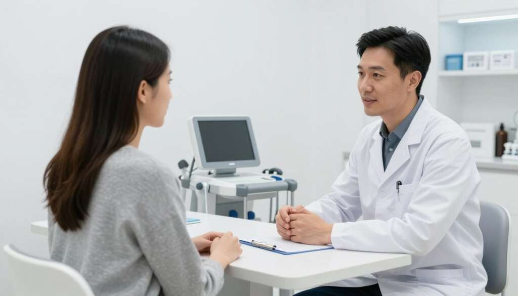 Armenian fertility clinic consultation room
