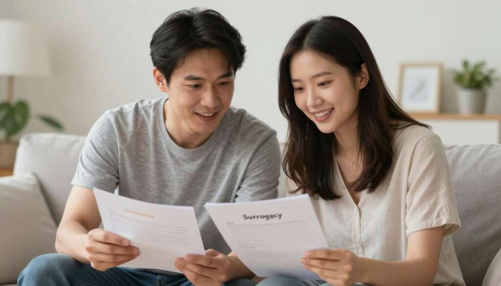 hopeful intended parents planning their surrogacy journey