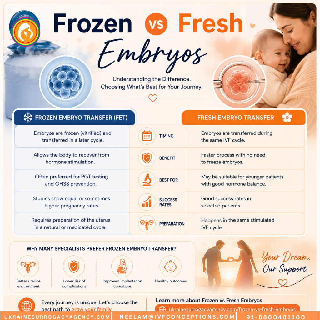 Frozen vs Fresh Embryos: Success Rates Compared